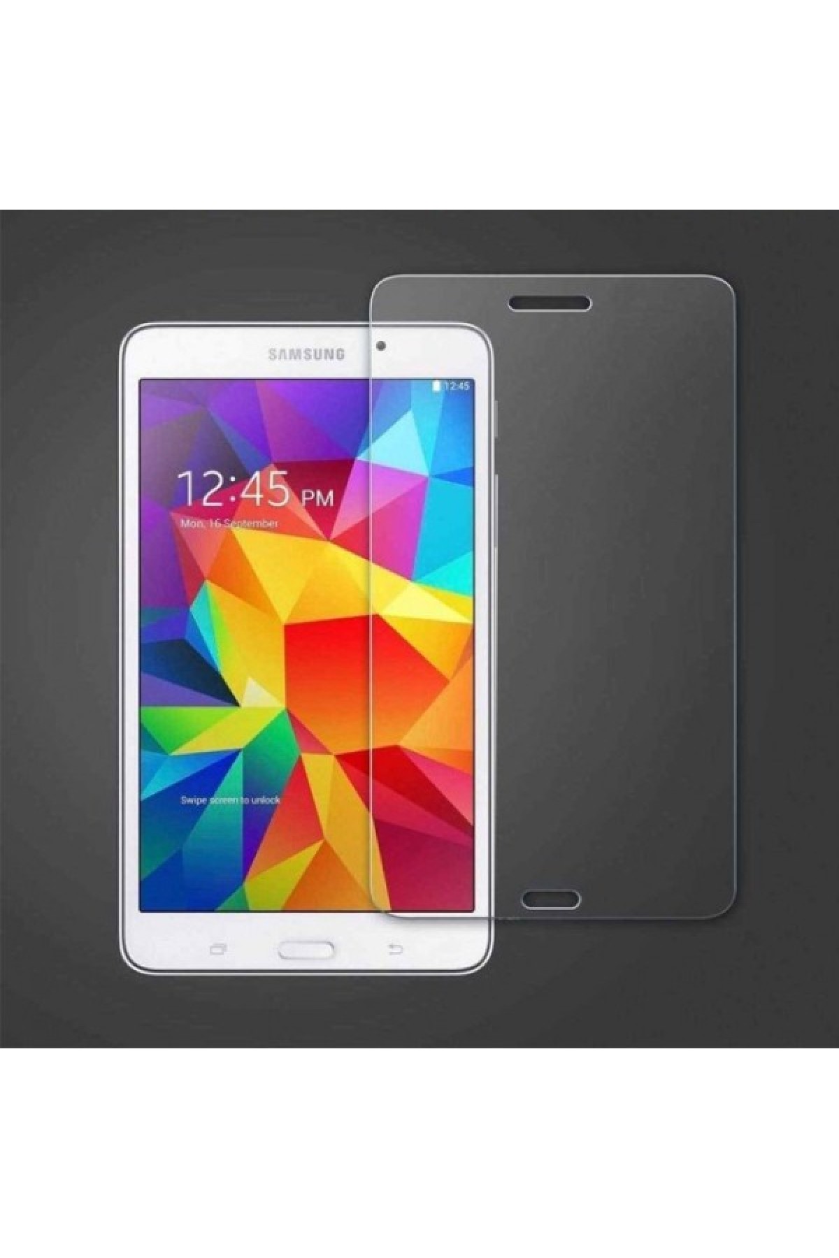Samsung Galaxy Tab 4 SM-T330 Temperli Cam Ekran Koruyucu Samsung Galaxy Tab 4 SM-T330 Temperli Cam Ekran Koruyucu
