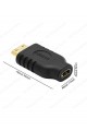 Micro HDMI Dişi to Mini HDMI Erkek Dönüştürücü Micro HDMI Dişi to Mini HDMI Erkek Dönüştürücü