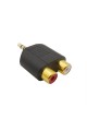 Stereo Erkek 2 Rca Dişi Çevirici Erkek 3.5 mm 2x Dişi Rca Jack 2 Rca 1 Stereo Jack Stereo Erkek 2 Rca Dişi Çevirici Erkek 3.5 mm 2x Dişi Rca Jack 2 Rca 1 Stereo Jack