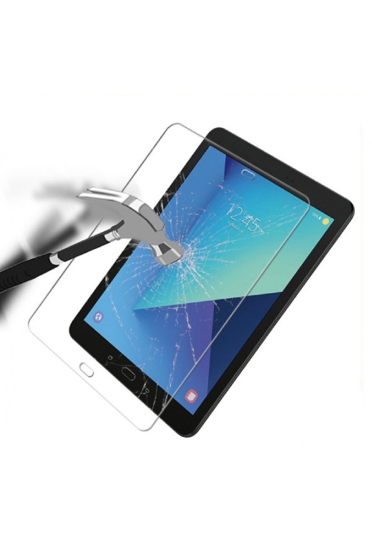 Samsung Galaxy Tab S SM-T800 Temperli Cam Tablet Ekran Koruyucu Samsung Galaxy Tab S SM-T800 Temperli Cam Tablet Ekran Koruyucu