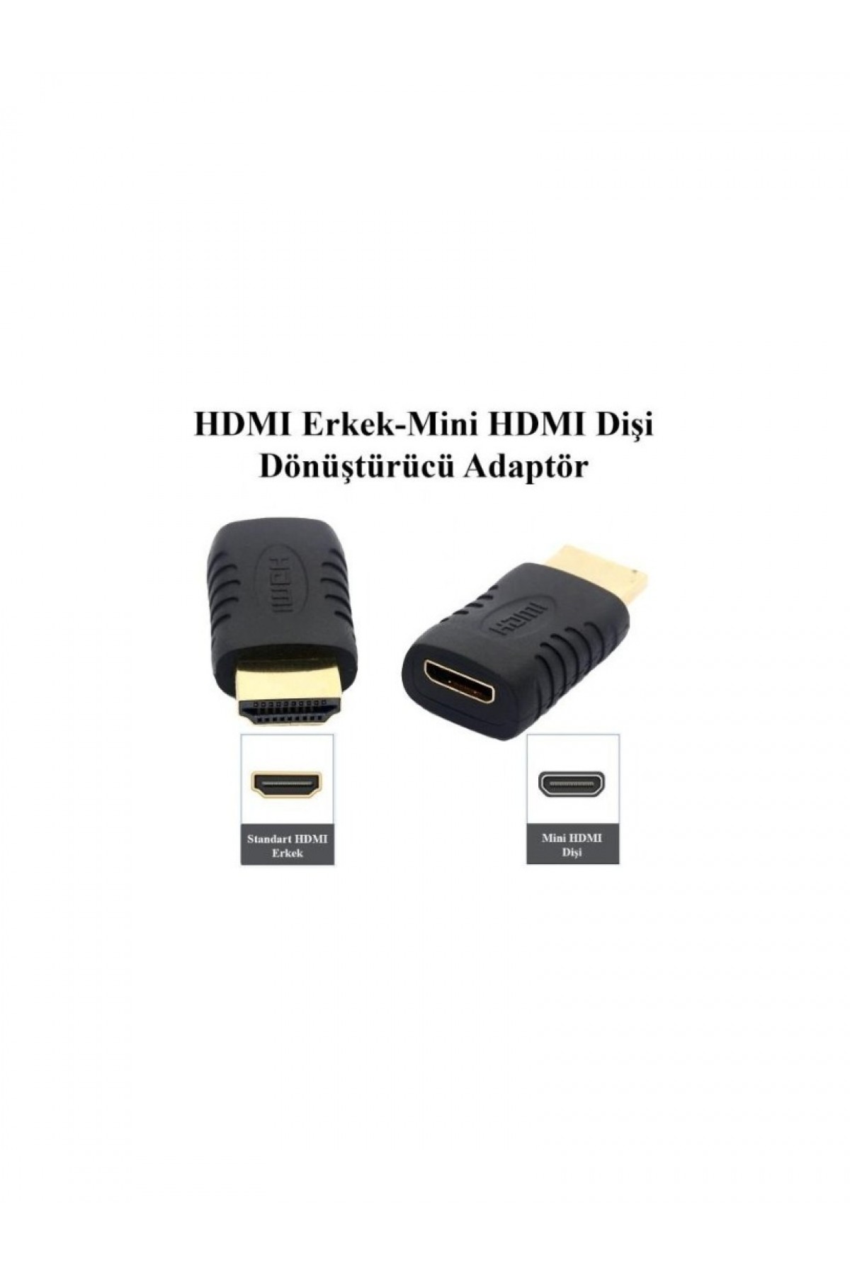 HDMI Erkek to Mini HDMI Dişi Dönüştürücü