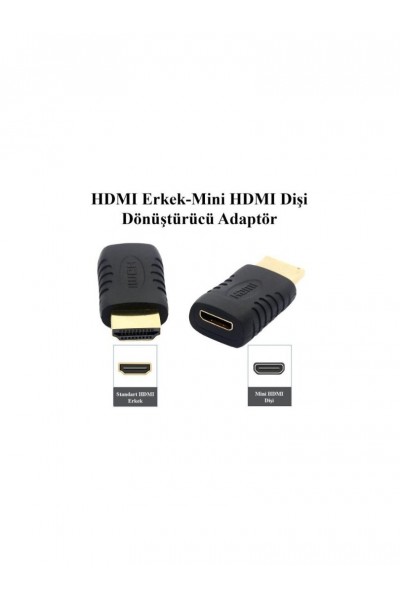 HDMI Erkek to Mini HDMI Dişi Dönüştürücü